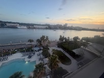 View from the room.
