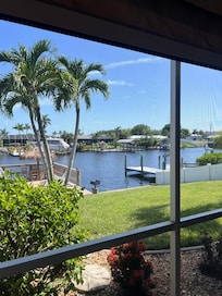 The view we enjoyed every morning when we woke up