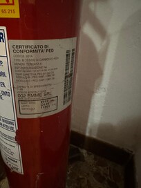 Out of Date Fire Extinguisher (2010) - 15yrs Old