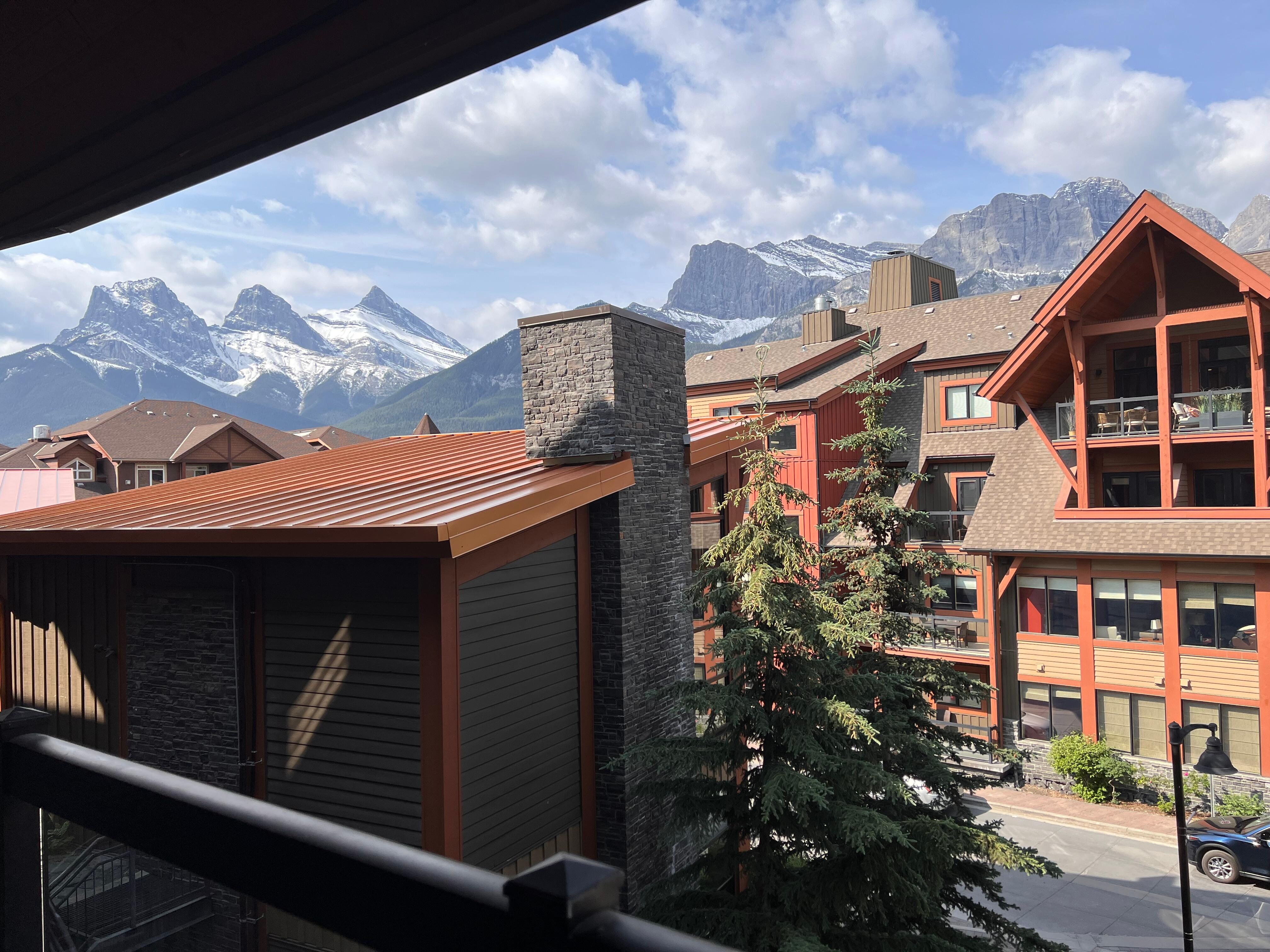 View from balcony