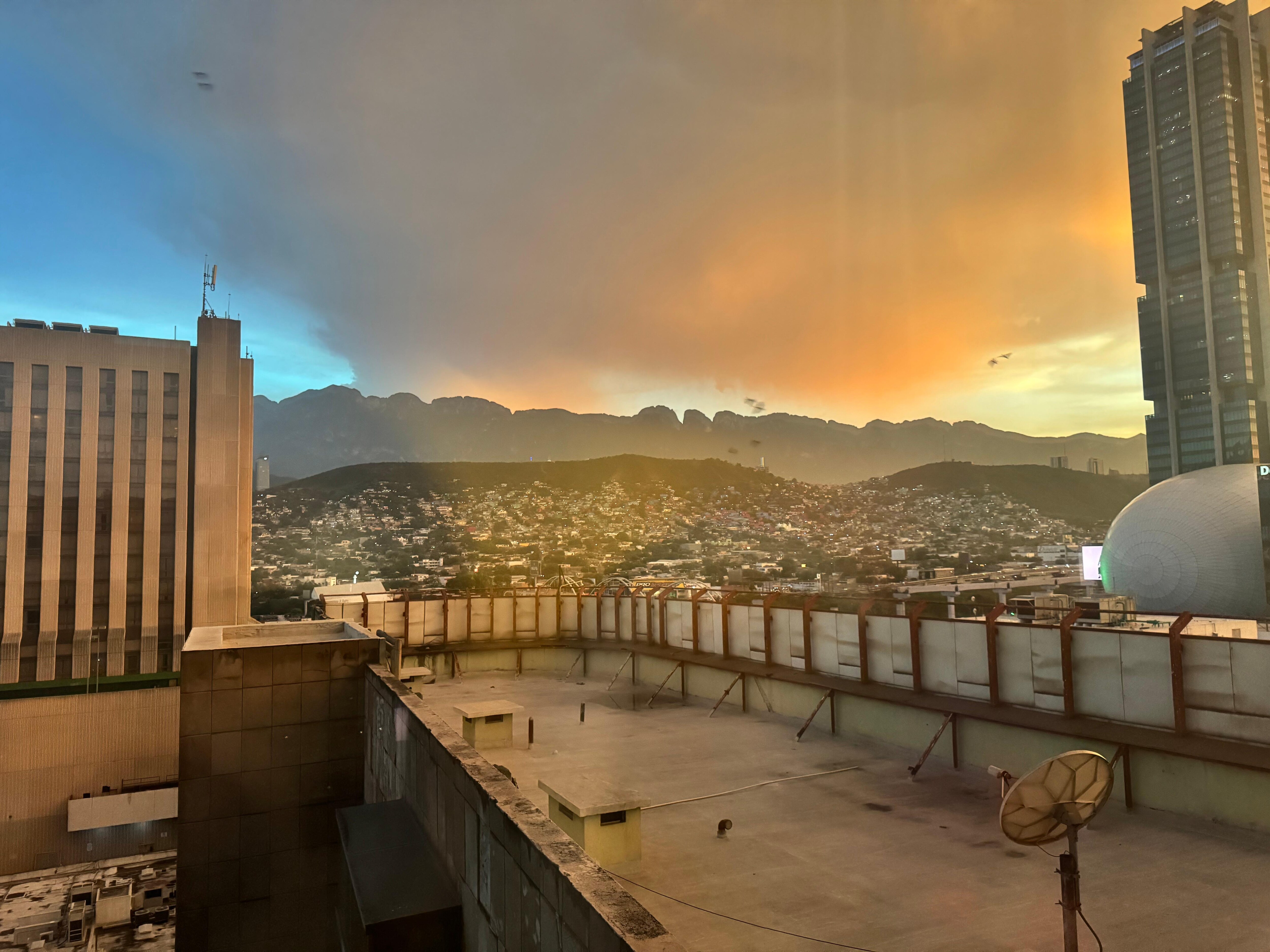 Great view of the sunset