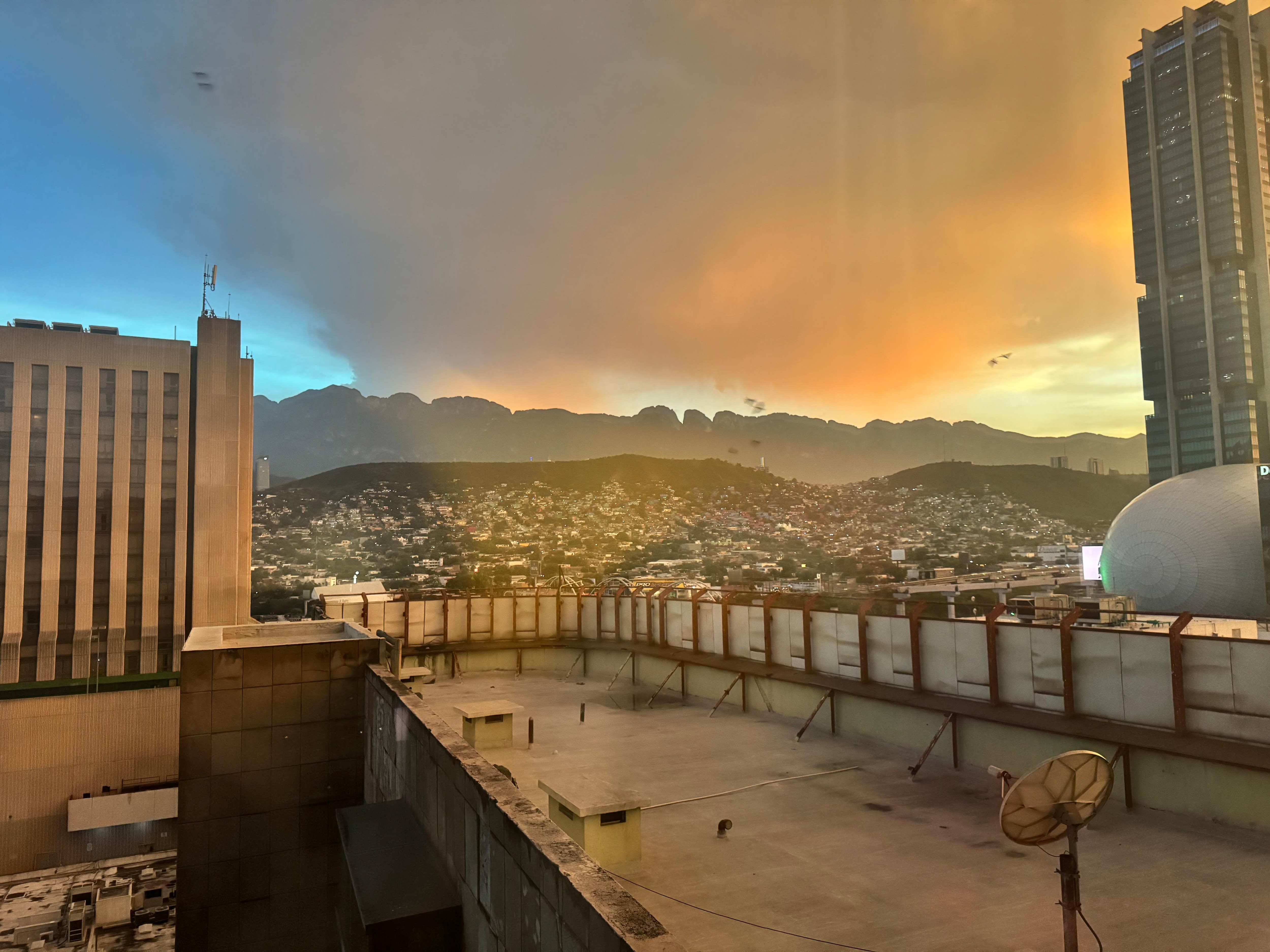 Great view of the sunset