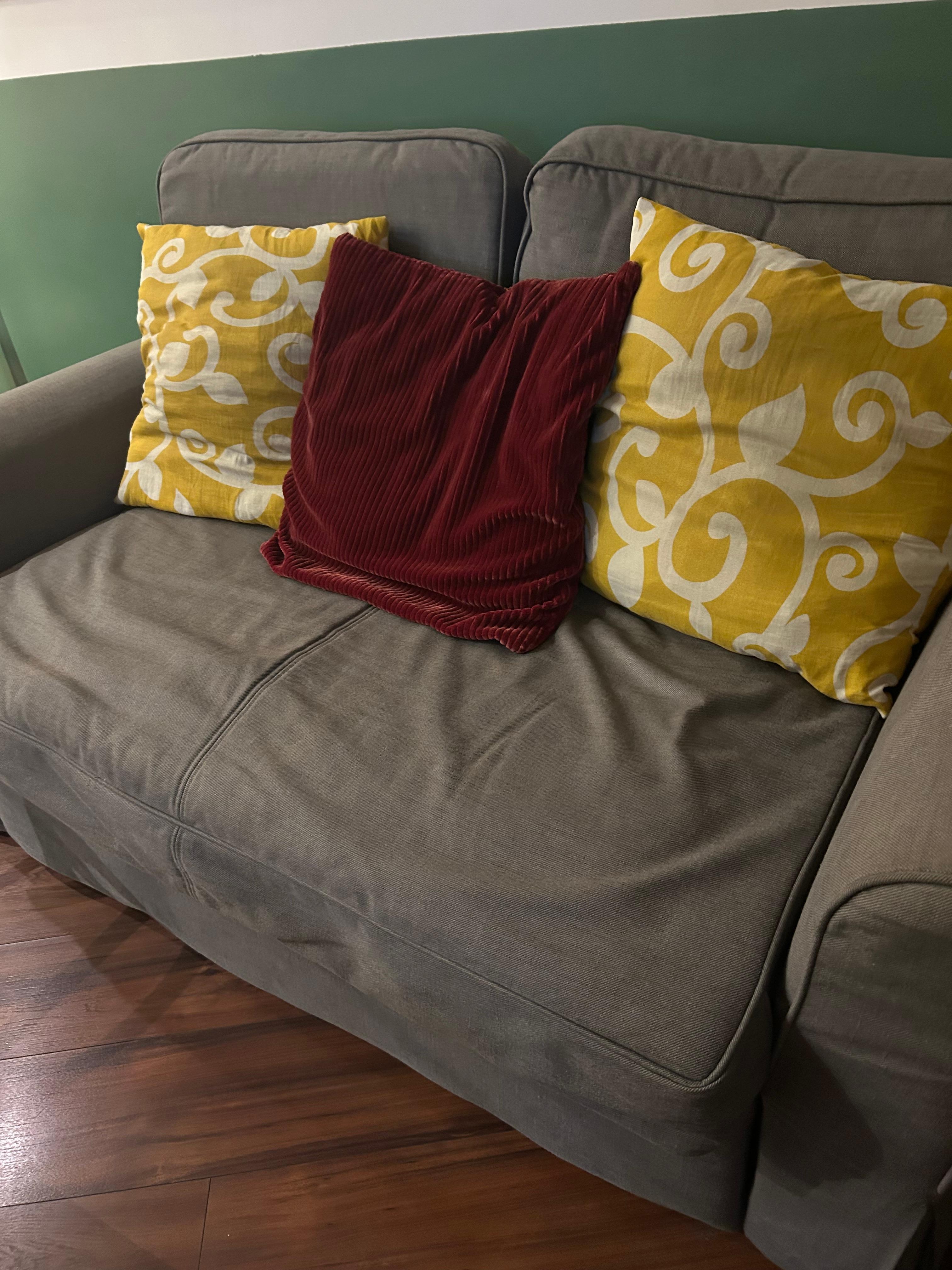 Run down but comfy furniture 