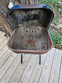 The outdoor grill.