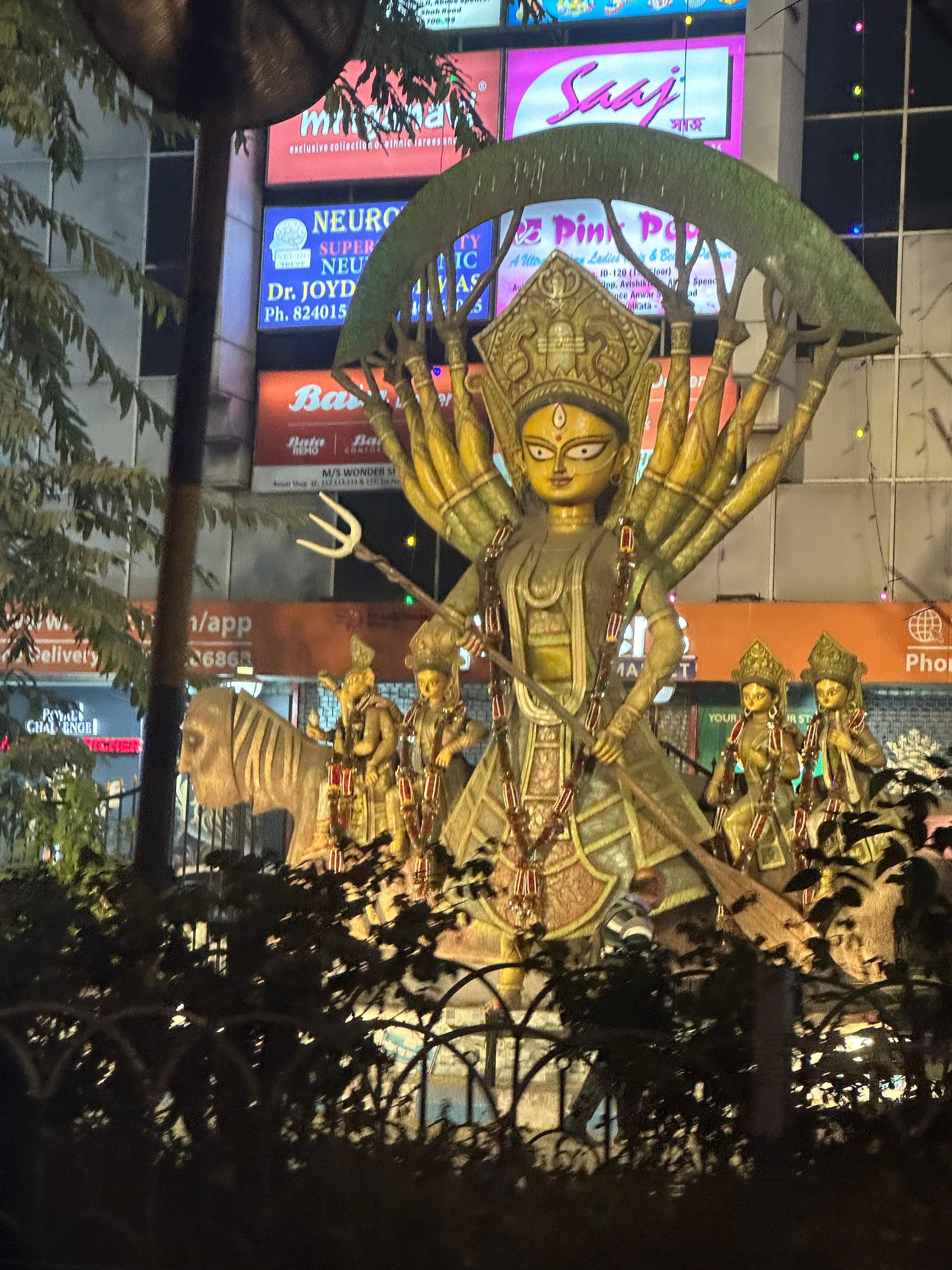 Maa Durga inside ITC Royal