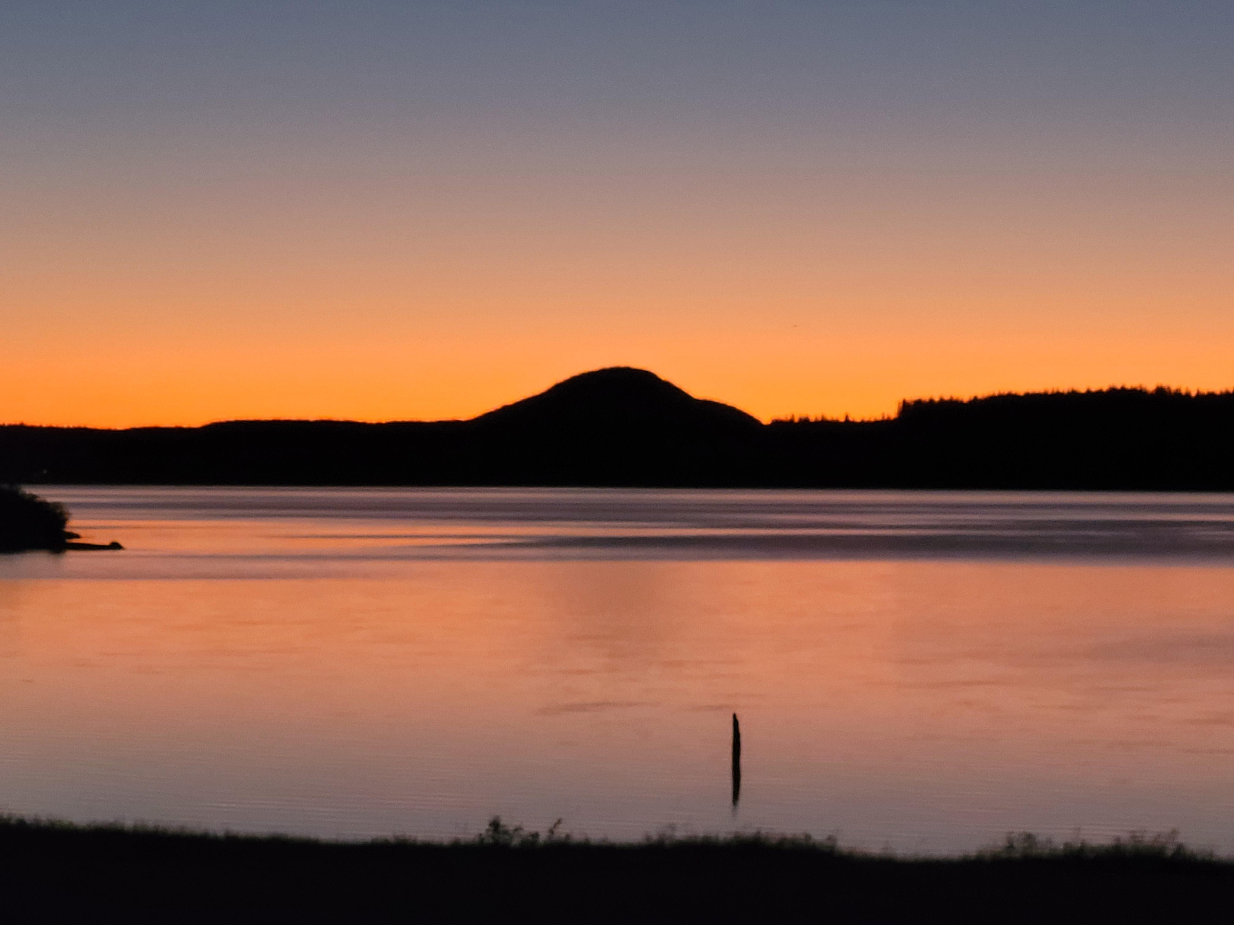 Sunset from Salmon house