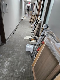 Hallway to room