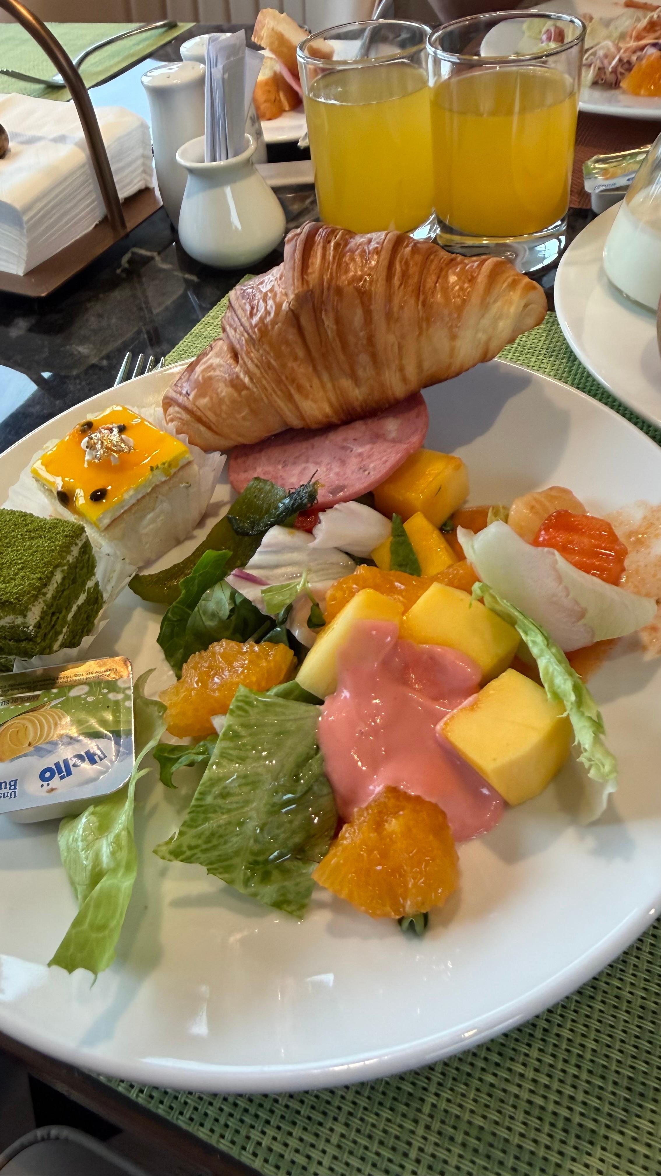 Great breakfast buffet 
