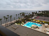 Pool view from balcony