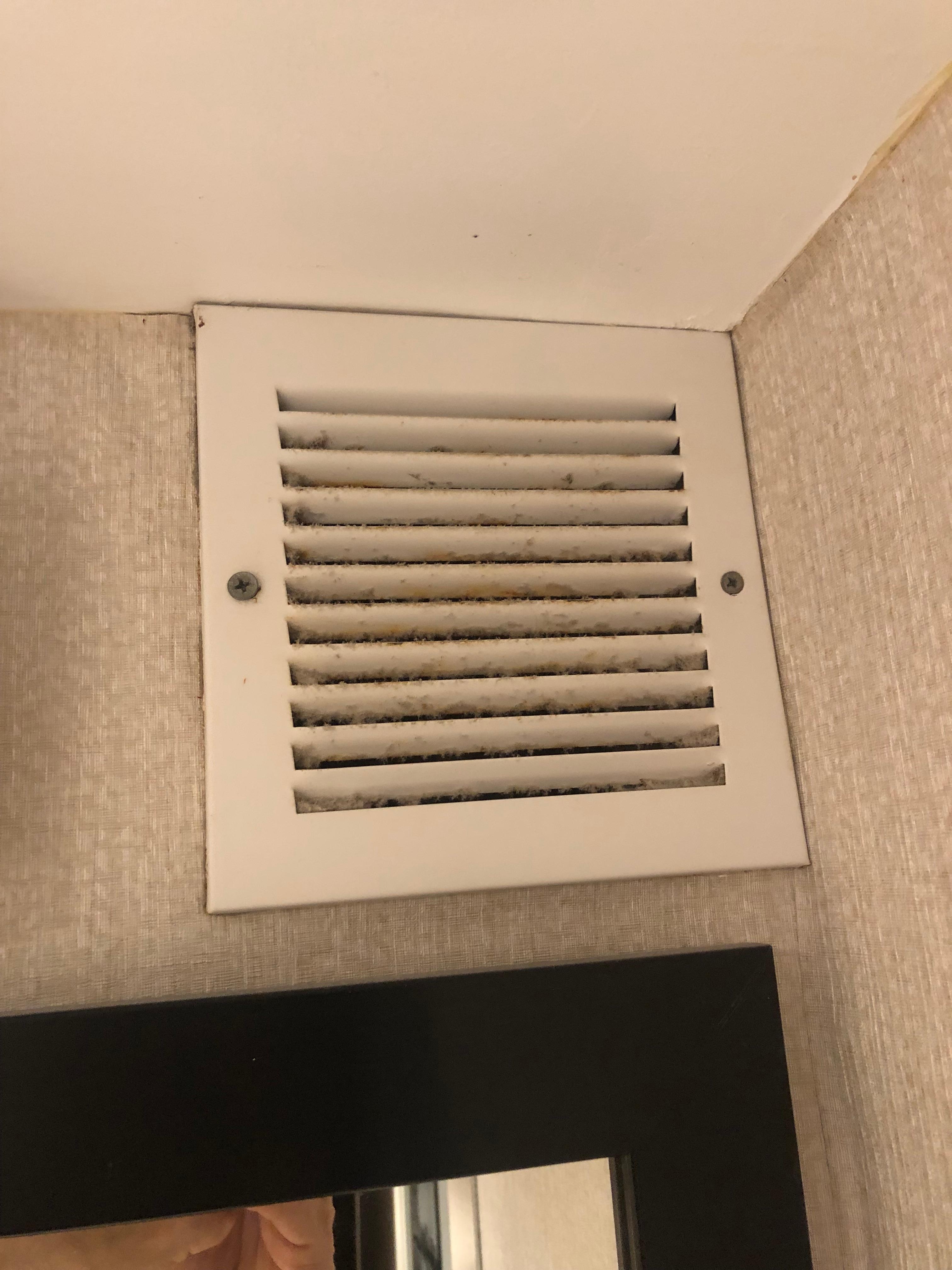 Air vent has not been cleaned in years