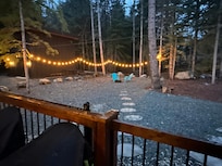 Such an inviting back yard! 🌙