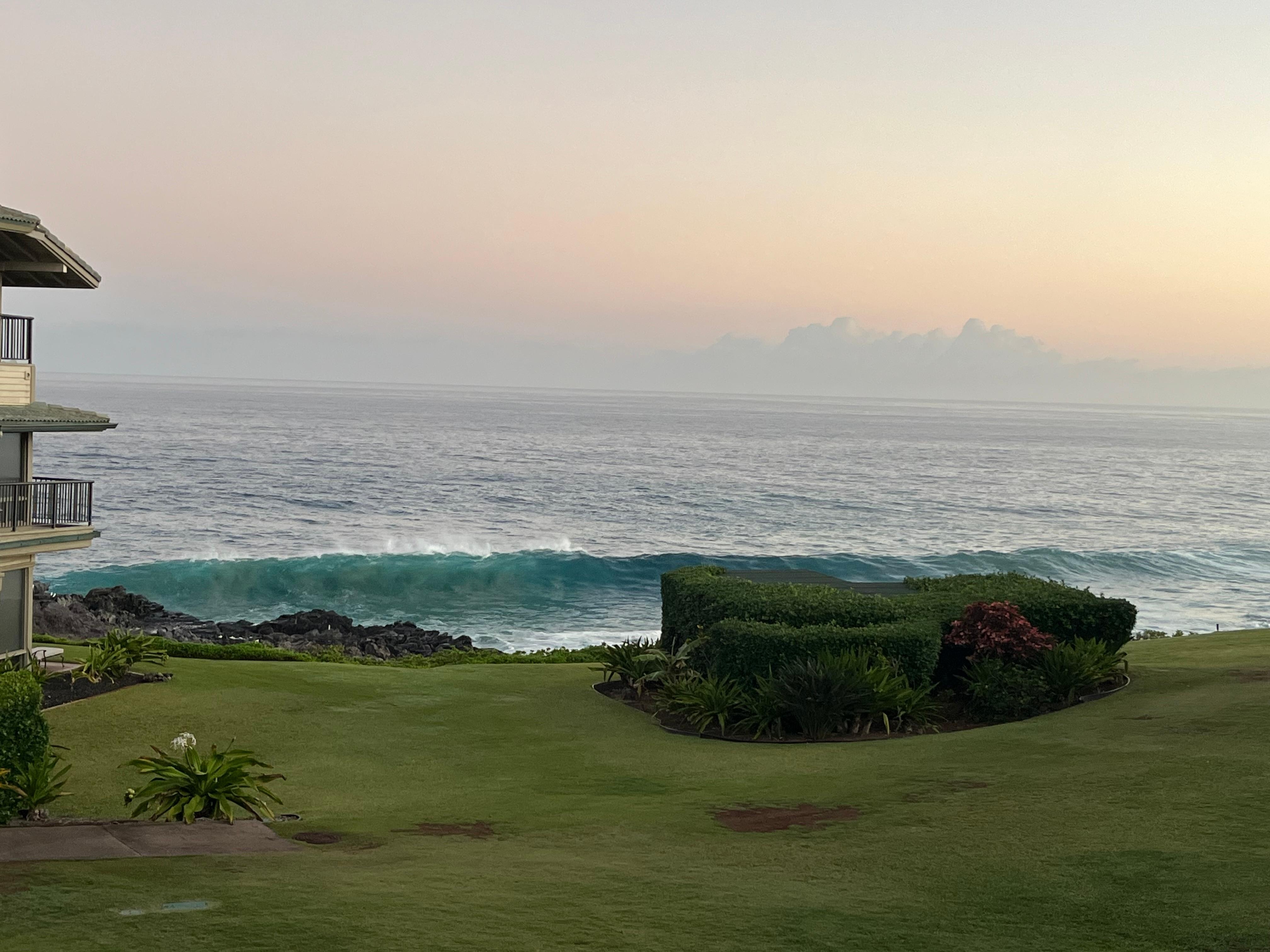 View from the lanai.