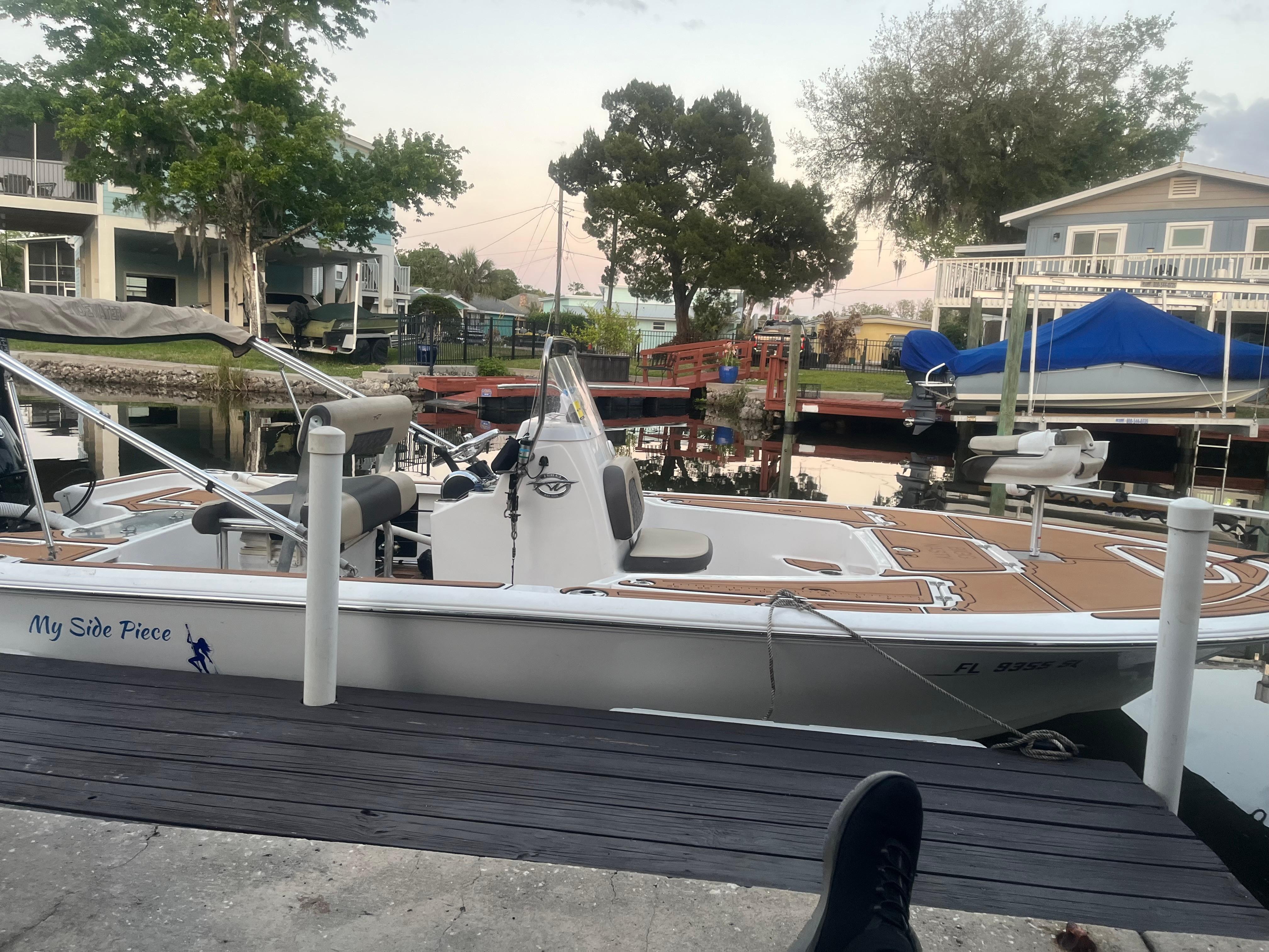 I was to dock my boat right outside the back door 