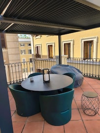 The balcony area - perfect for that morning cup of coffee