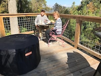 Lunch on the deck