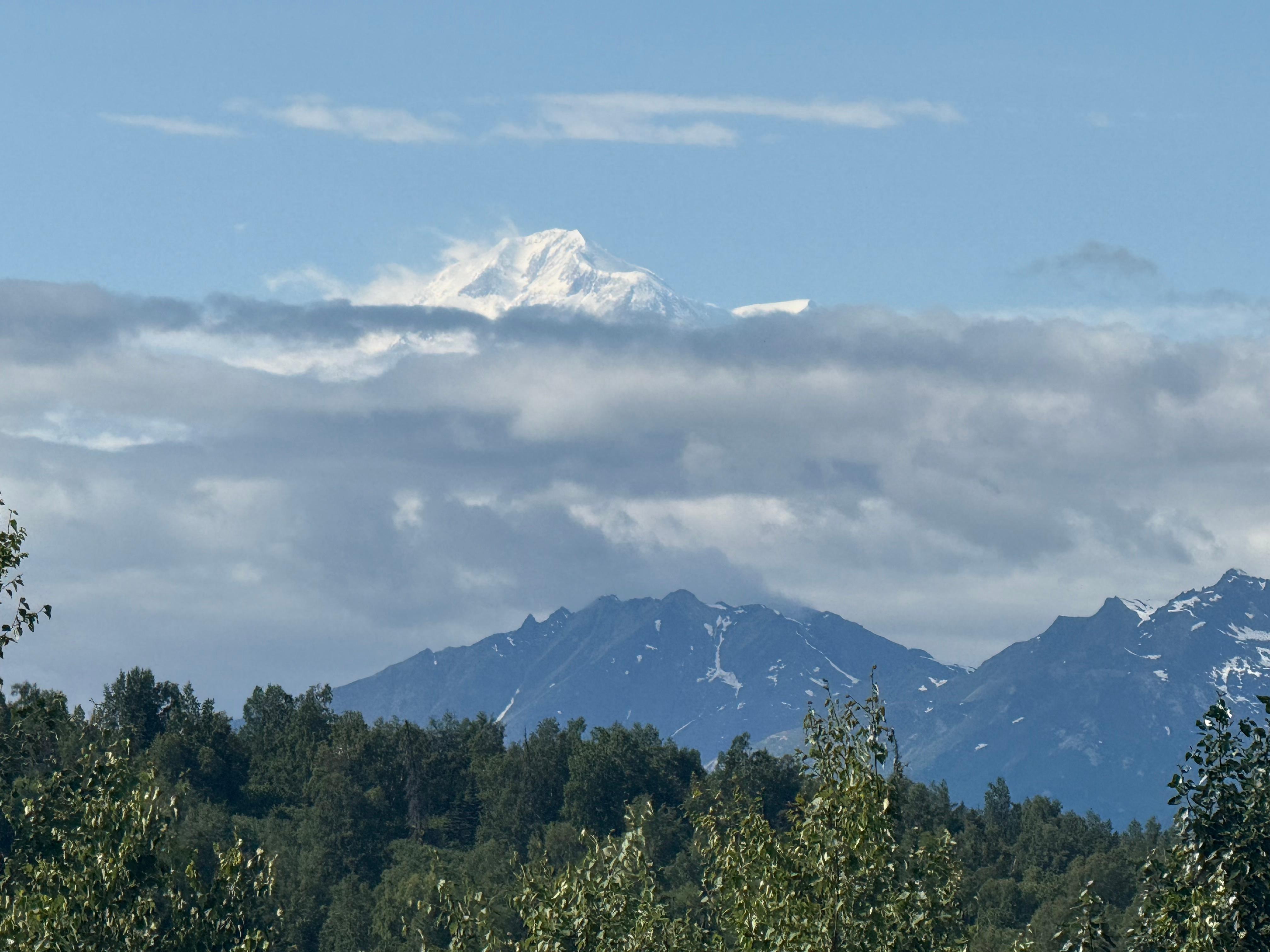 View of Denali from Lodge