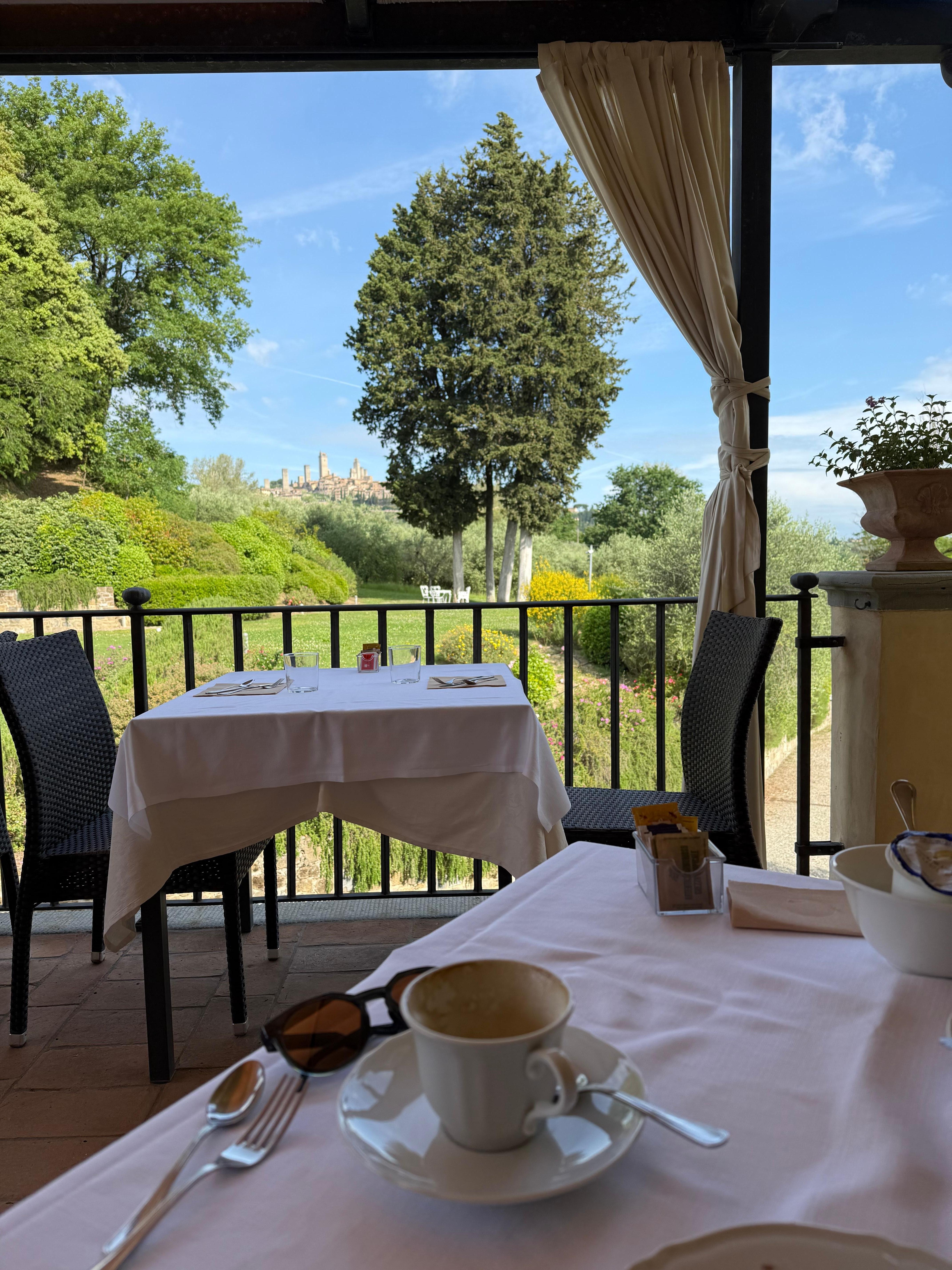 Breakfast view
