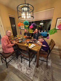 Planning a birthday party for grandma.