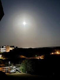 Full moon from balcony