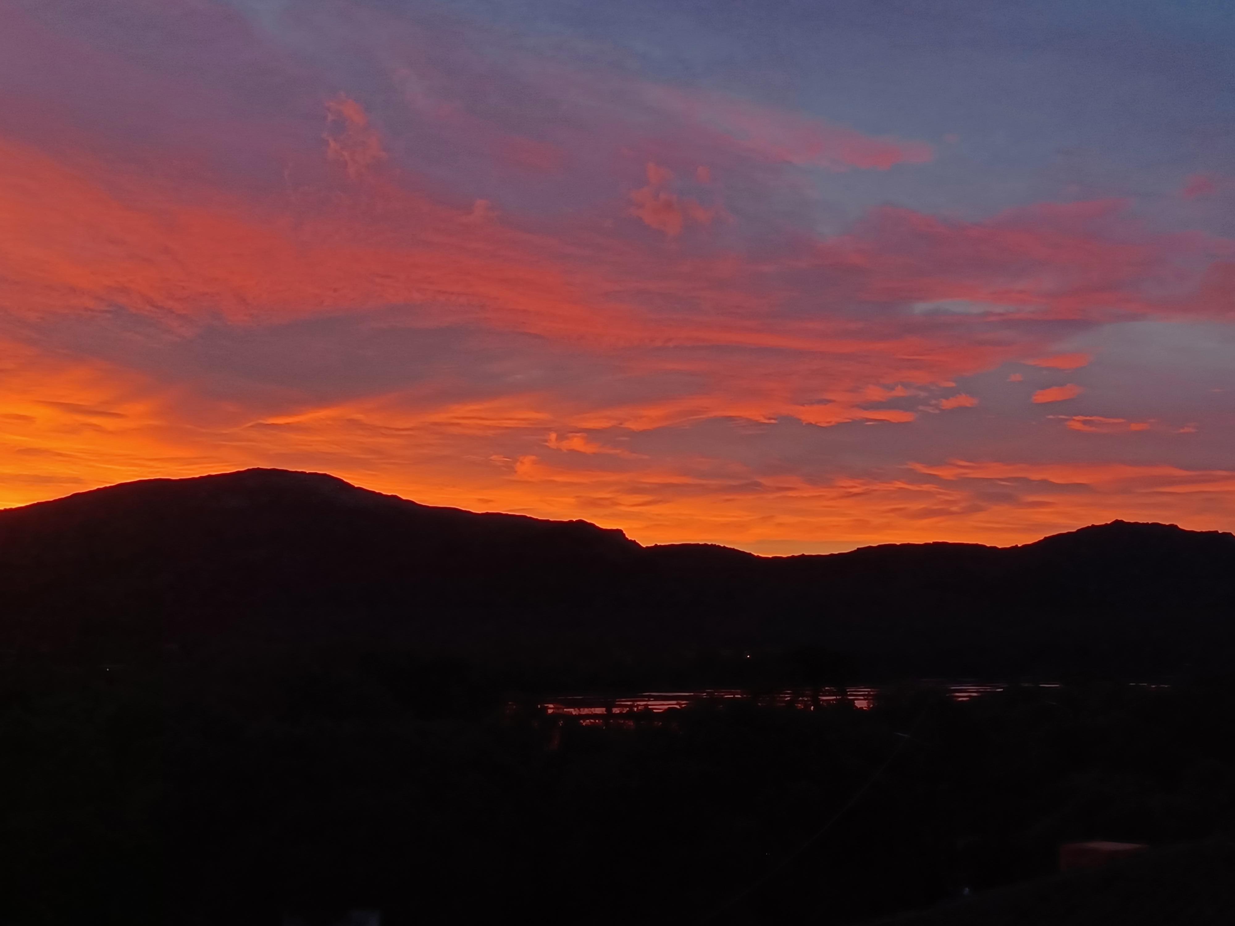 Morgenrot, Blick vom Schlafzimmer 