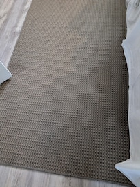 Stains on rug