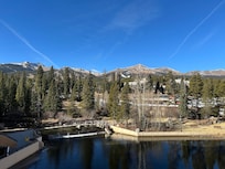 Mountain view from condo deck