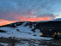 Our view from the hot tub!