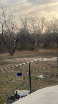 View walking out of the door