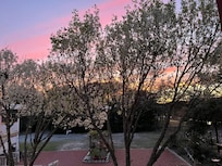 Sunset from the deck.