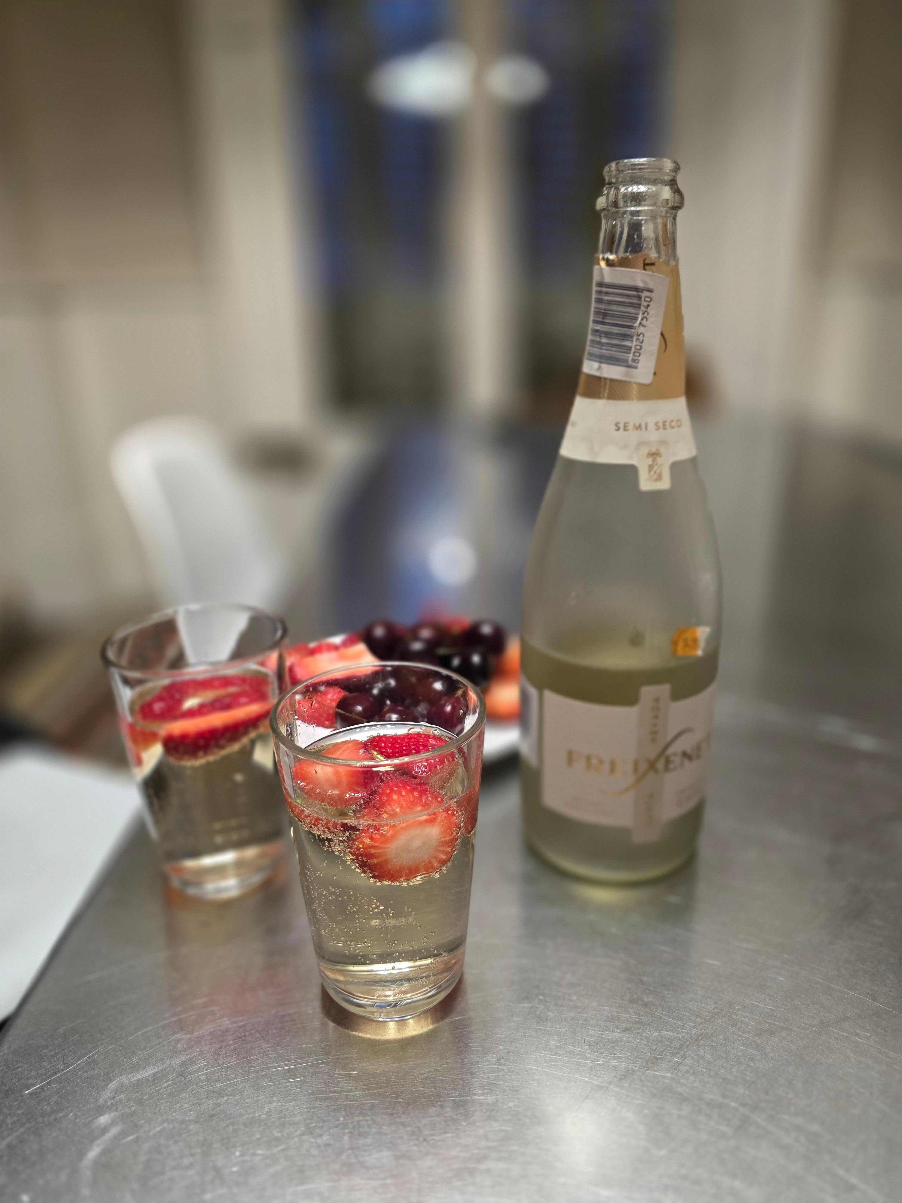 A toast to this amazing stay in Barcelona 