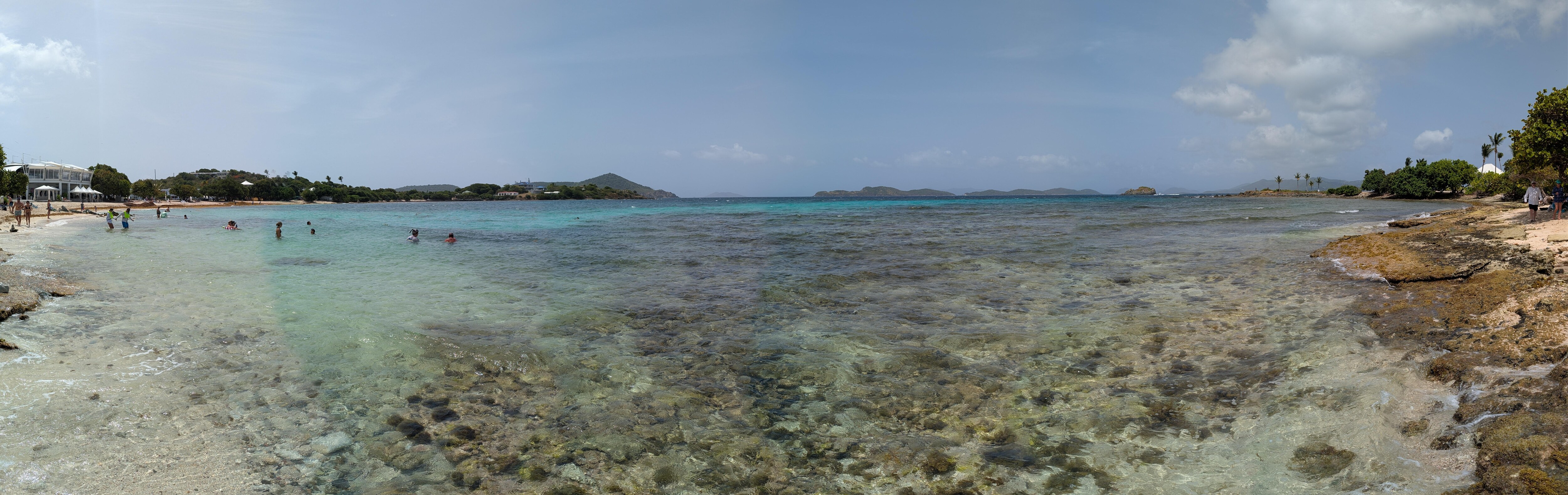 Panoramic of Sapphire Beach