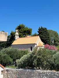 Beautiful church near apartment