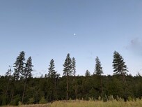 Sunset at Bass Lake