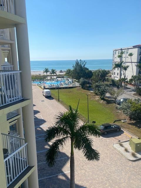 View from our balcony Room 502N.