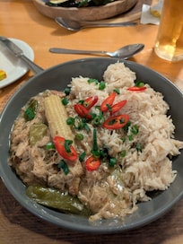 Thai Green Curry & Coconut Rice