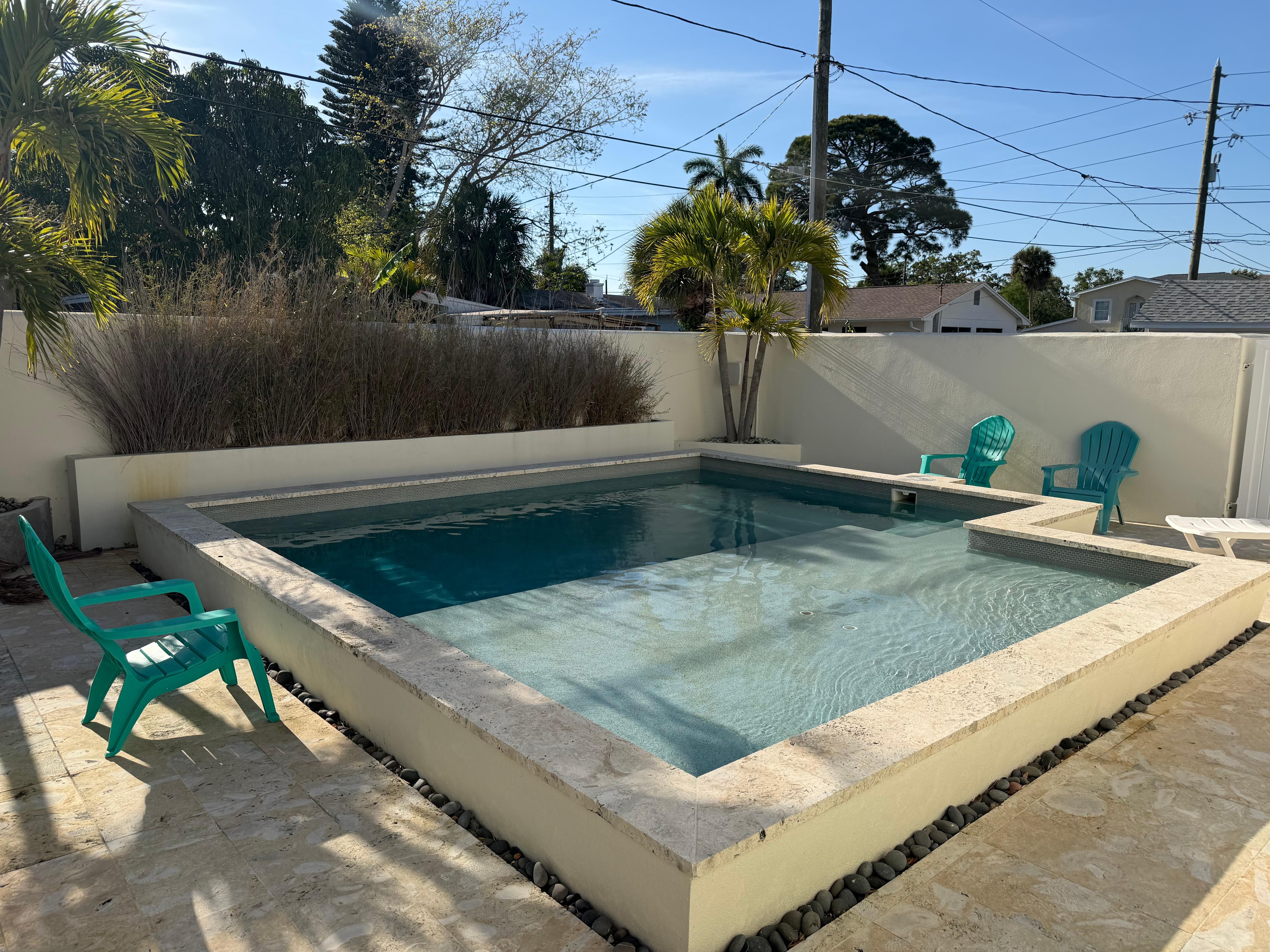 Beautiful lounge pool!