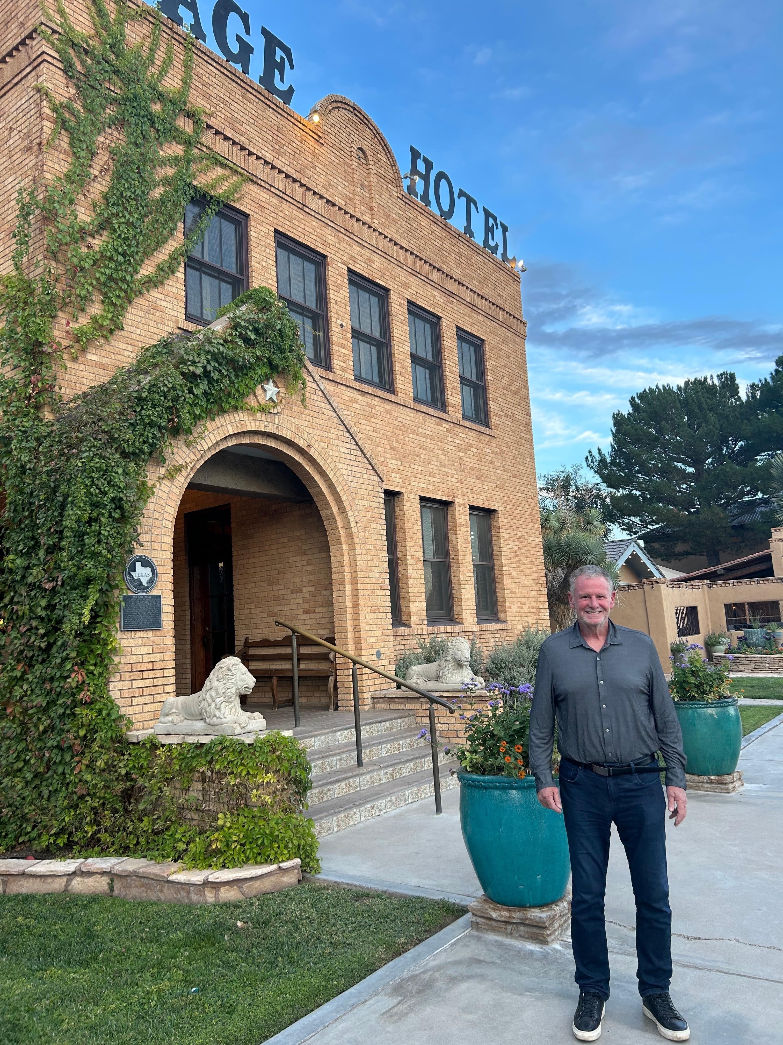 Lightning storm viewed from our room