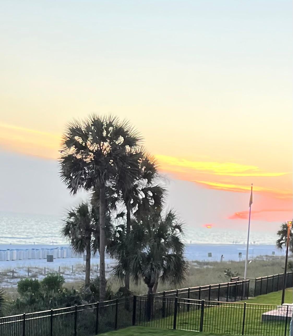 Picture from the balcony.  Loved the view. 