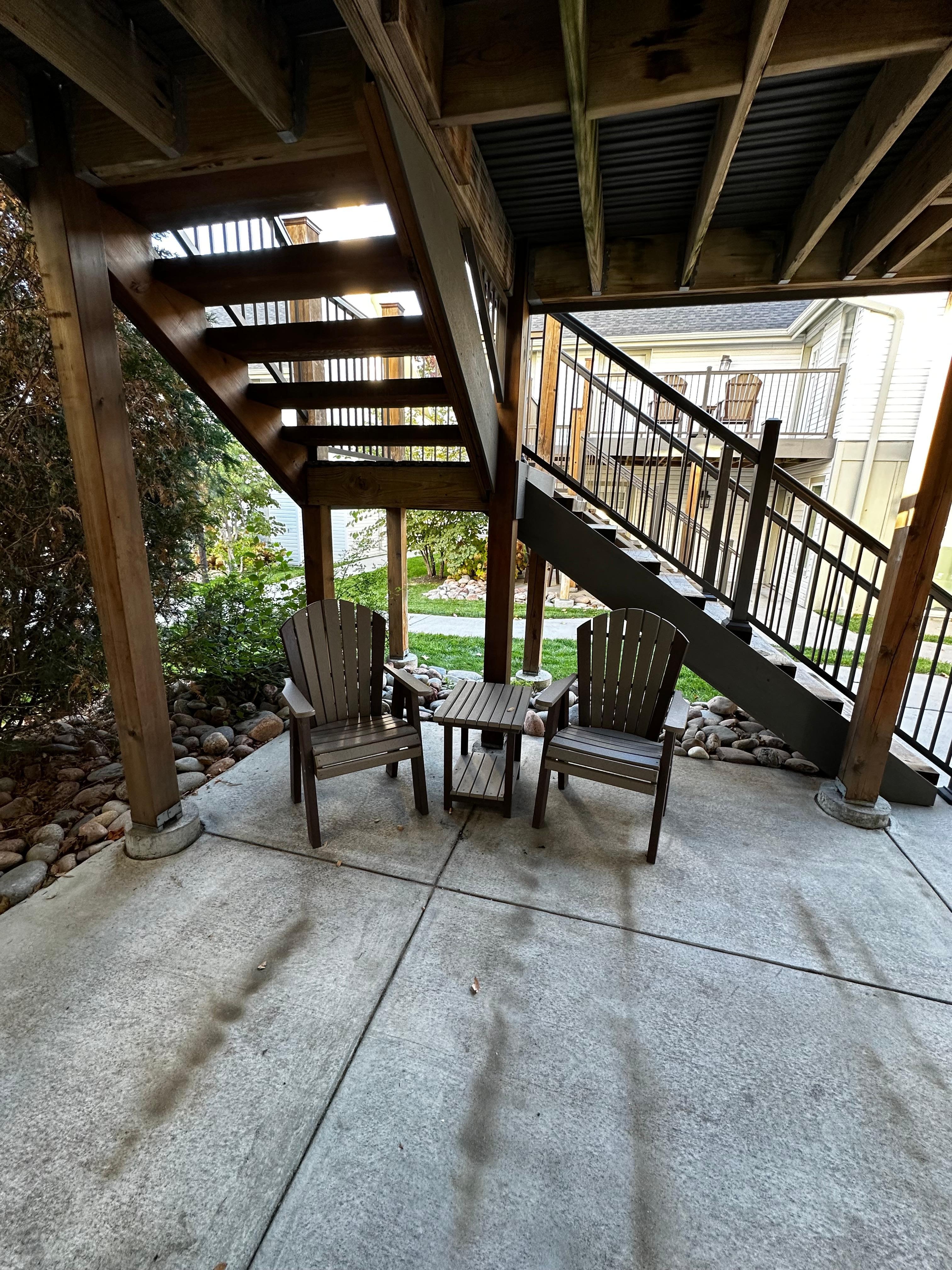 Comfortable - even outside