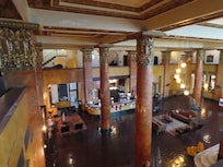 View of the reception desk