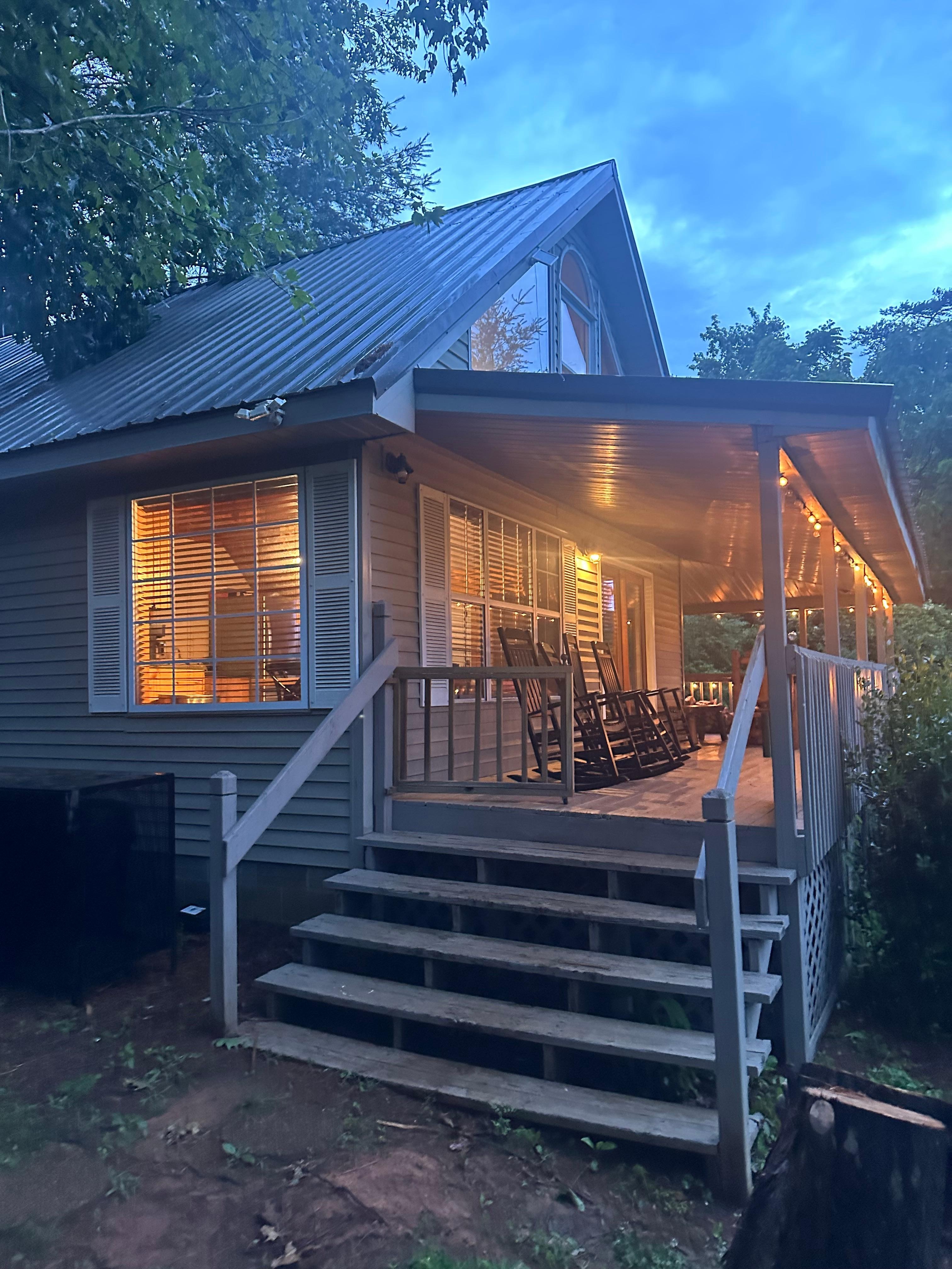 Great porch to sit and relax 