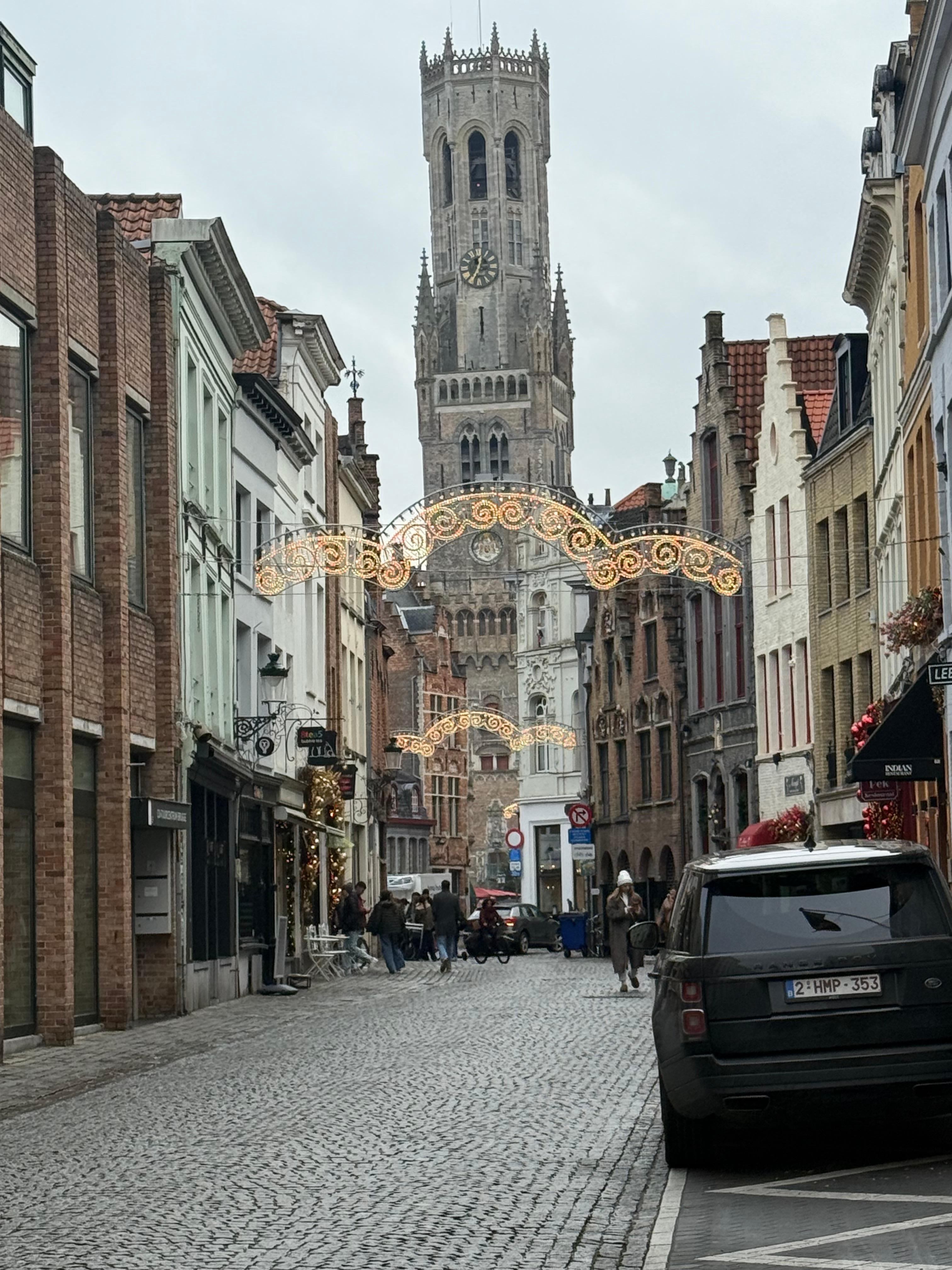 Street scene toward market square