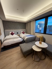 Room had everything we needed. Great location too.