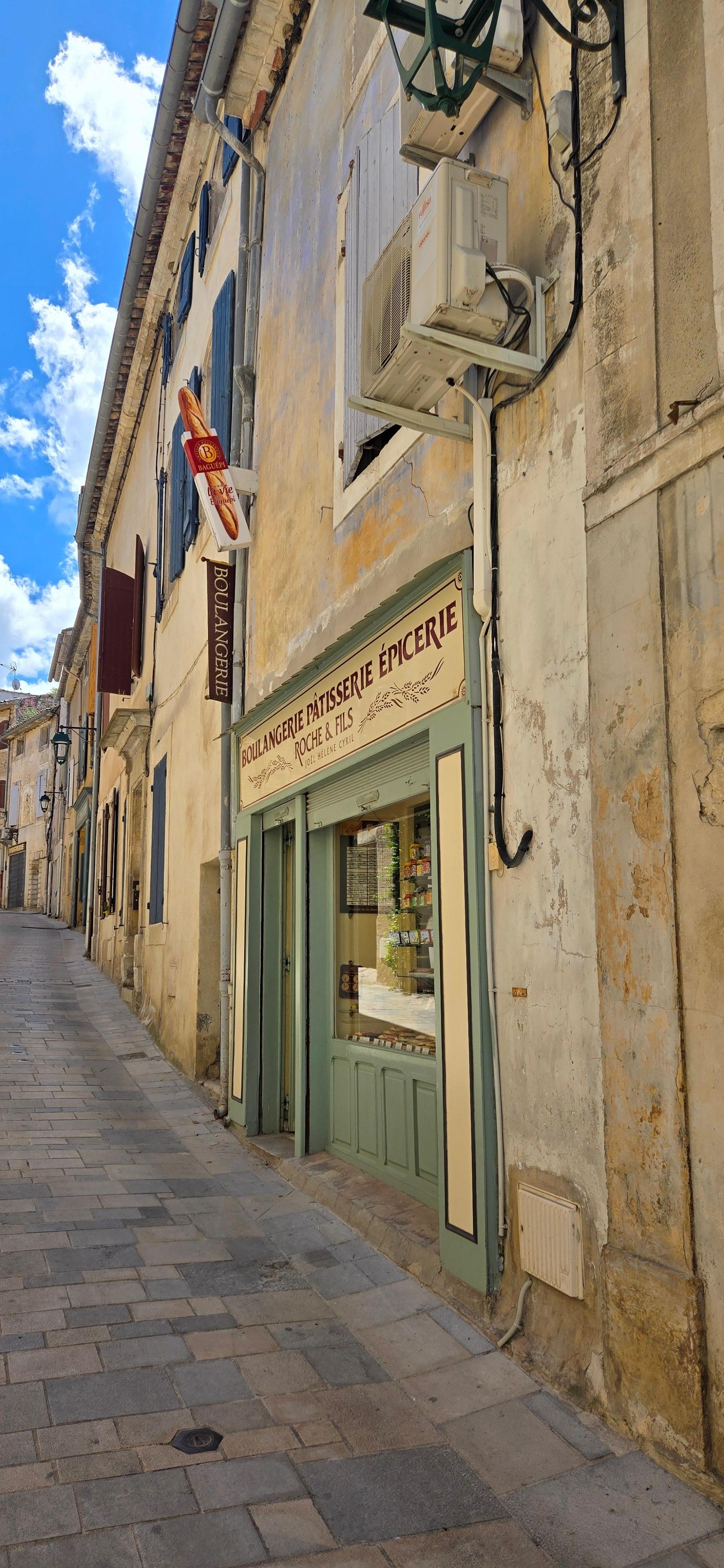 Boulangerie up our street