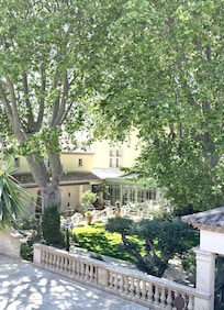 The courtyard