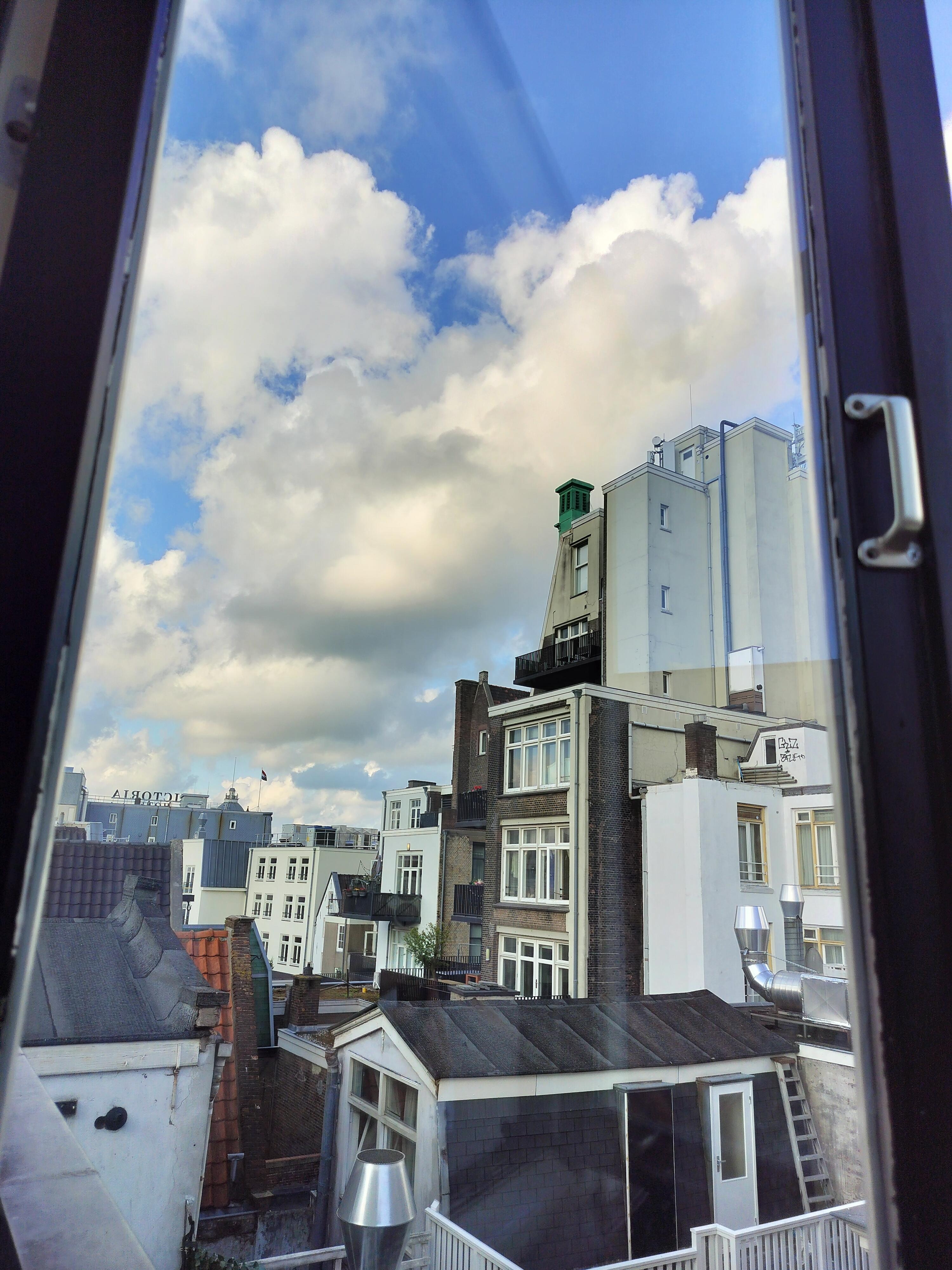 View from room window 