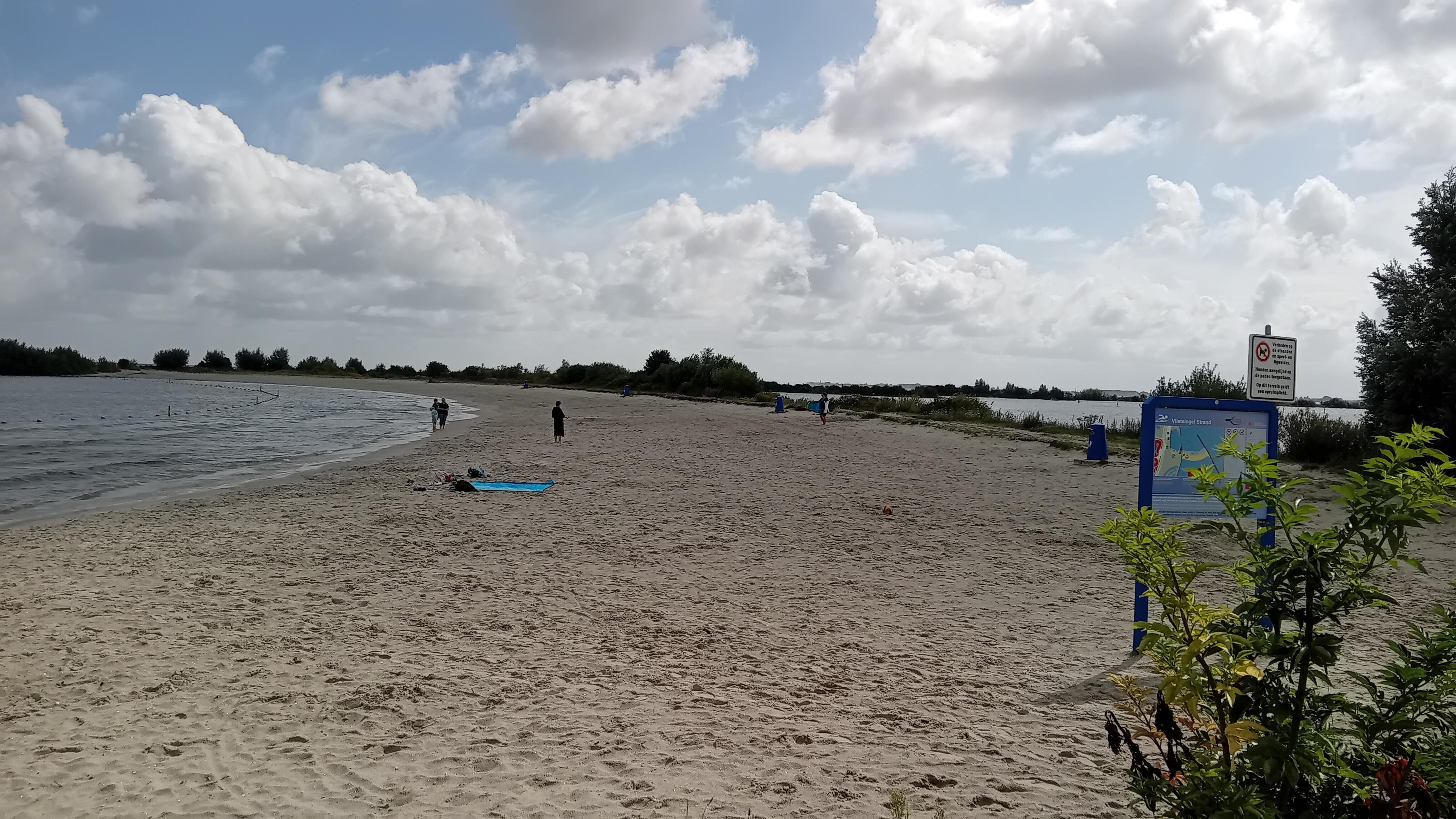 Strand in Nähe des Hauses