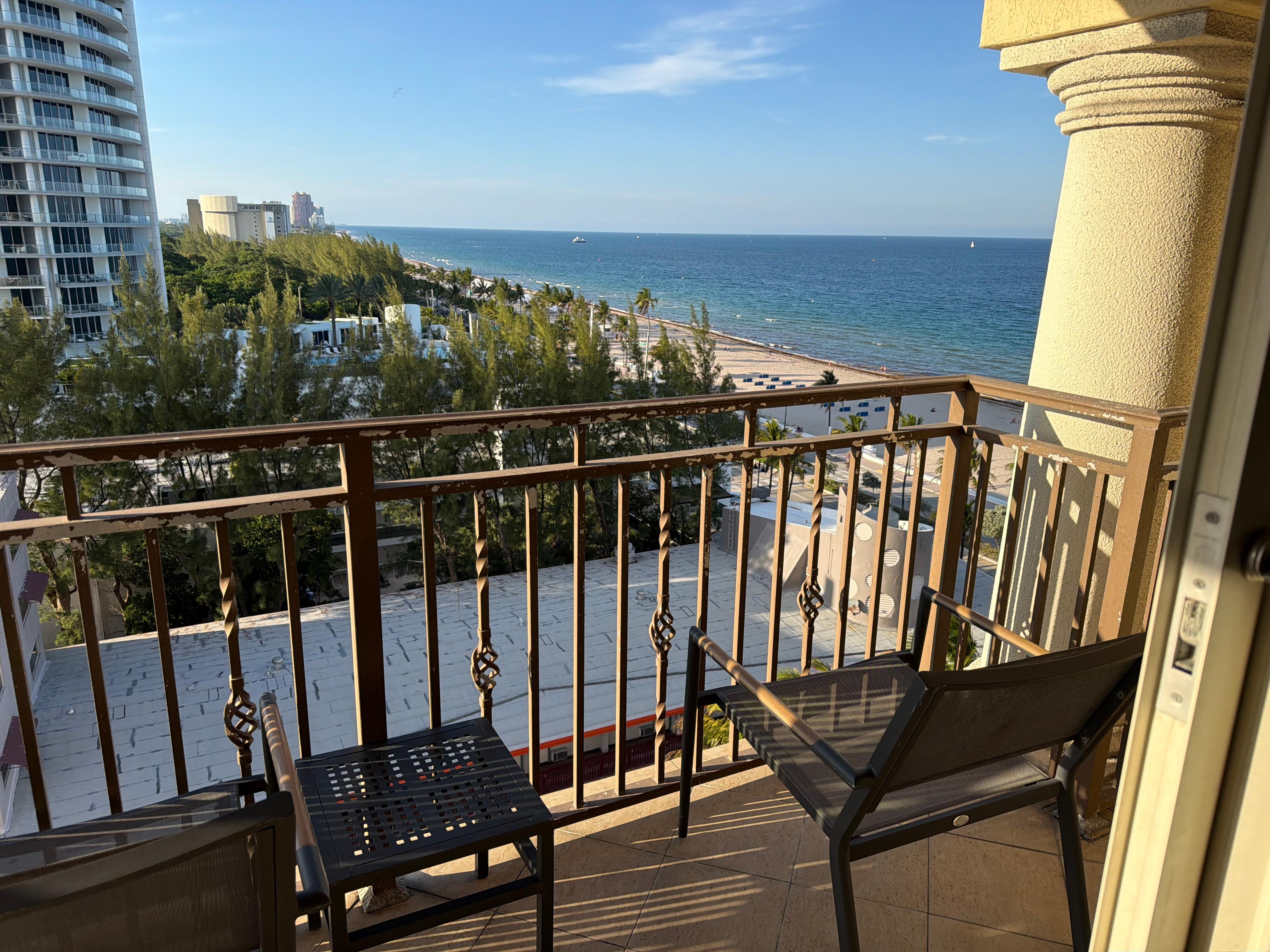 View from balcony