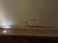 Hallway directly outside the room