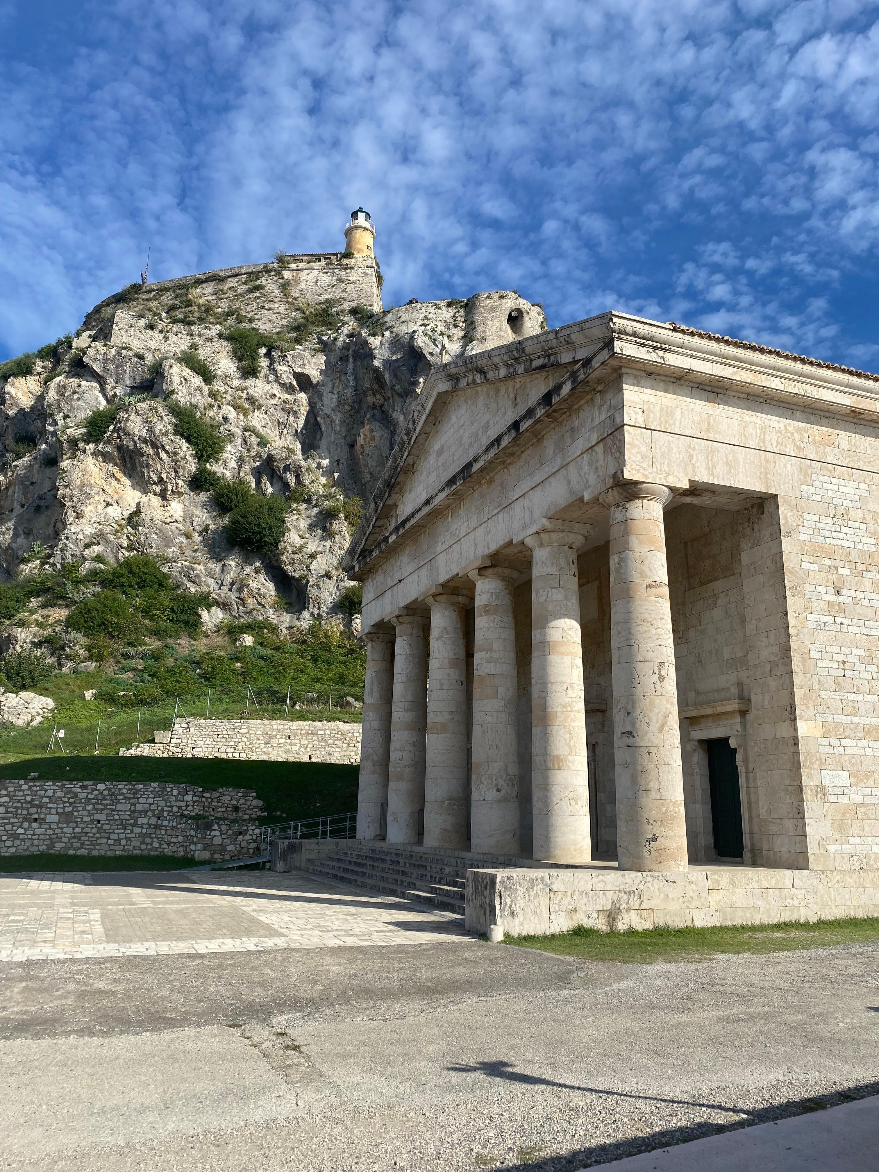 St George church and lighthouse